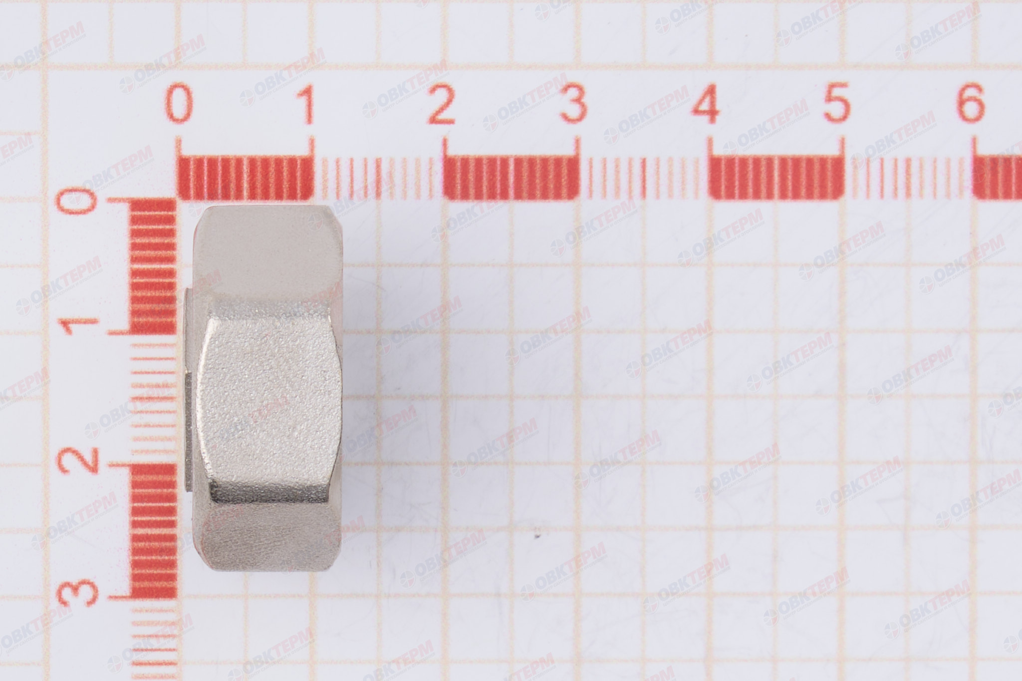 Заглушка      1/2" в  никель    Valtec   (440ящ/10шт) - миниатюра №9