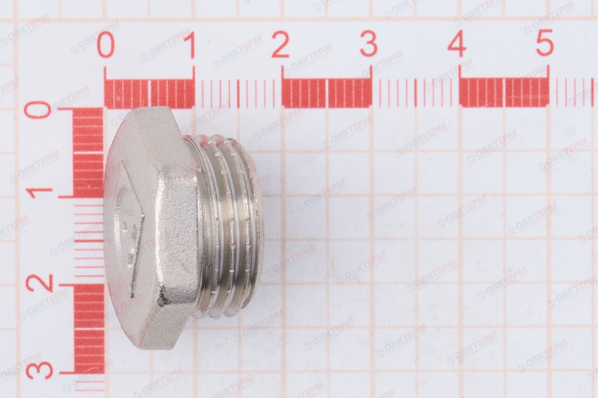 Заглушка      1/2" н  никель   Valtec   (450ящ/10шт) - миниатюра №9