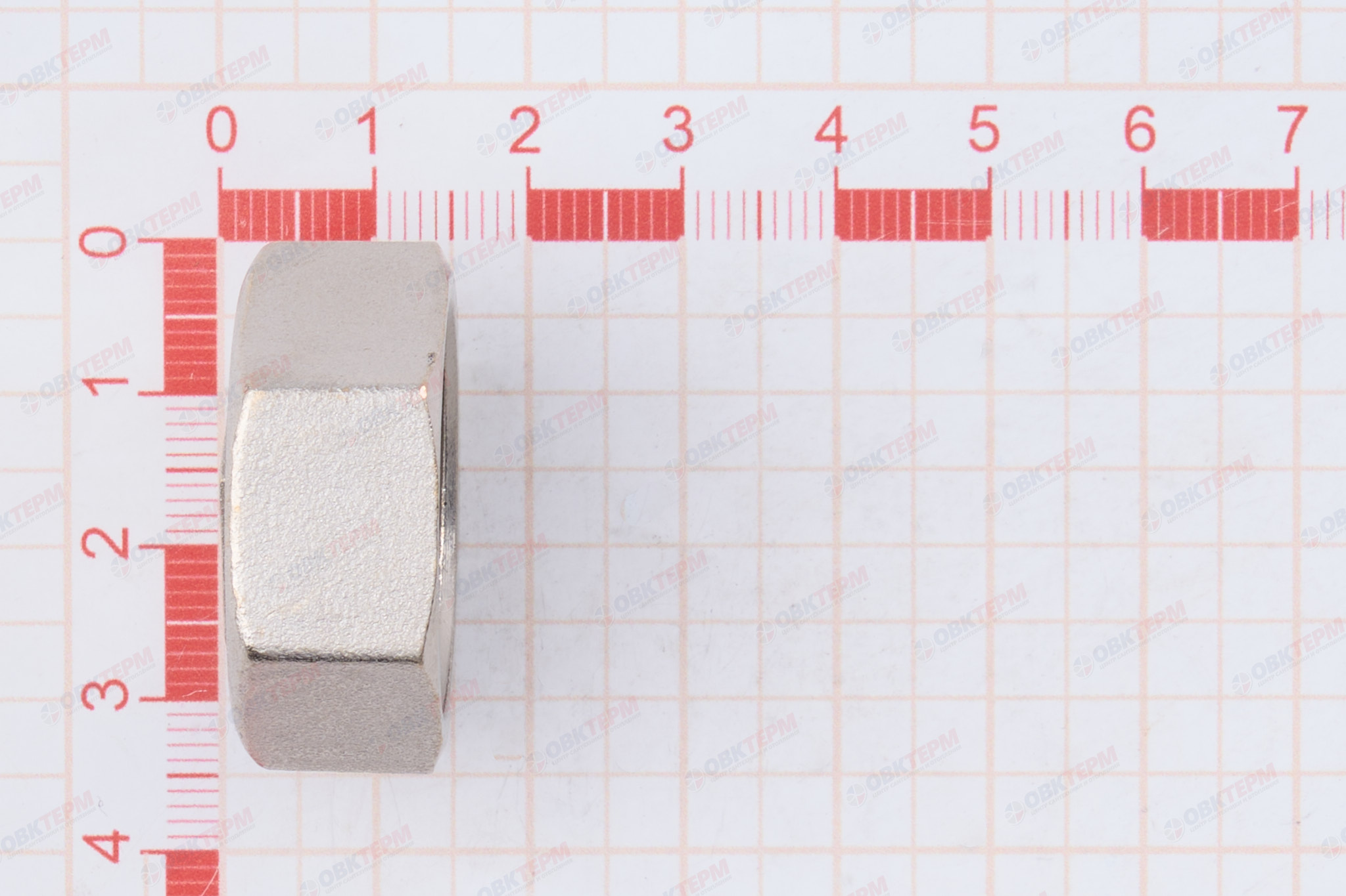 Заглушка      3/4" в  никель    Valtec   (280ящ/10шт) - миниатюра №9