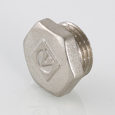Заглушка      3/4" н  никель    Valtec   (320ящ/10шт) - Изображение №3