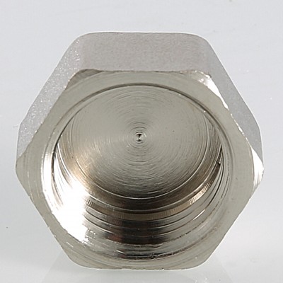 Заглушка    1 1/4" в  никель    Valtec - Изображение №4