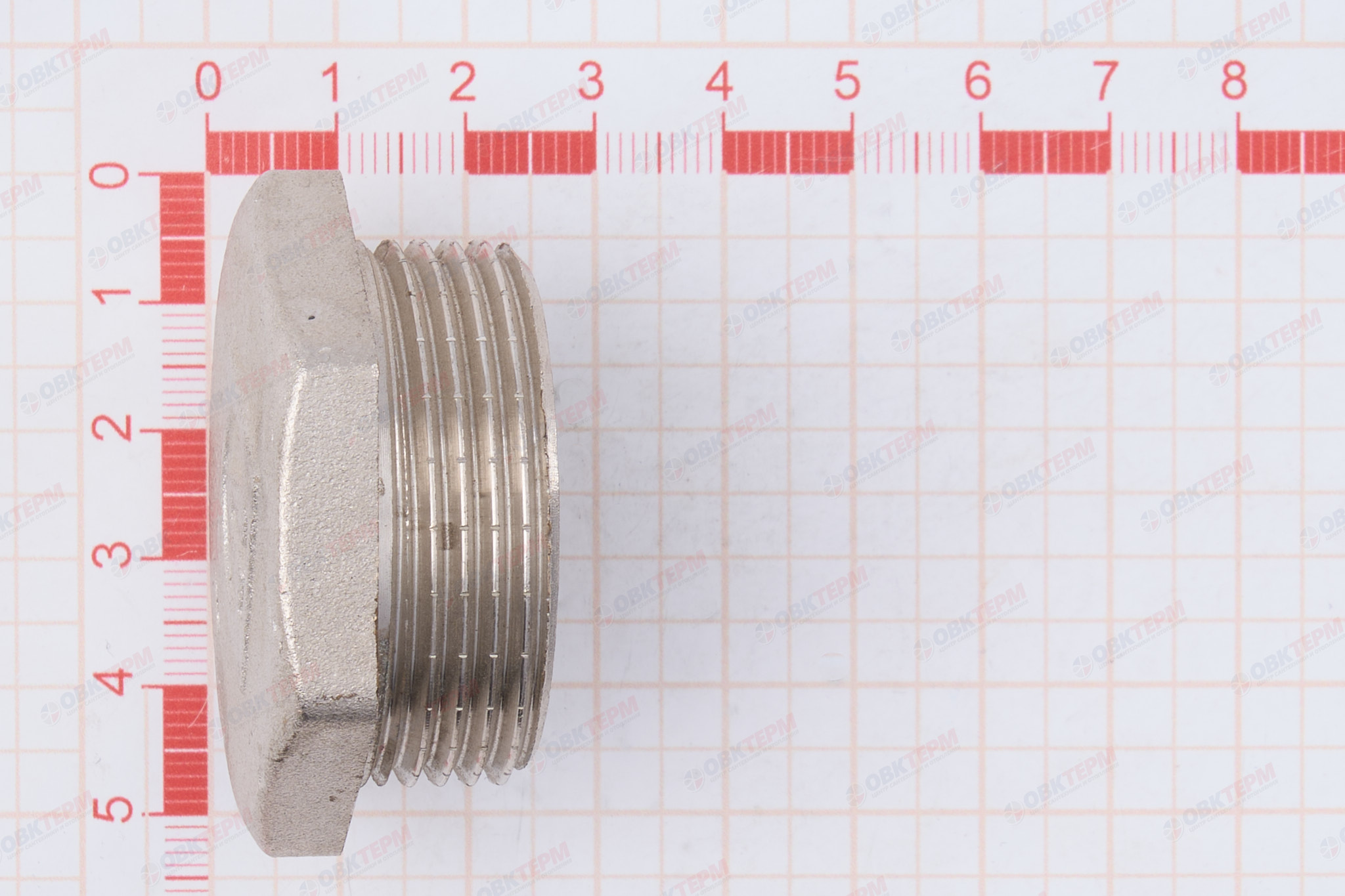 Заглушка    1 1/4" н  никель    Valtec - миниатюра №9
