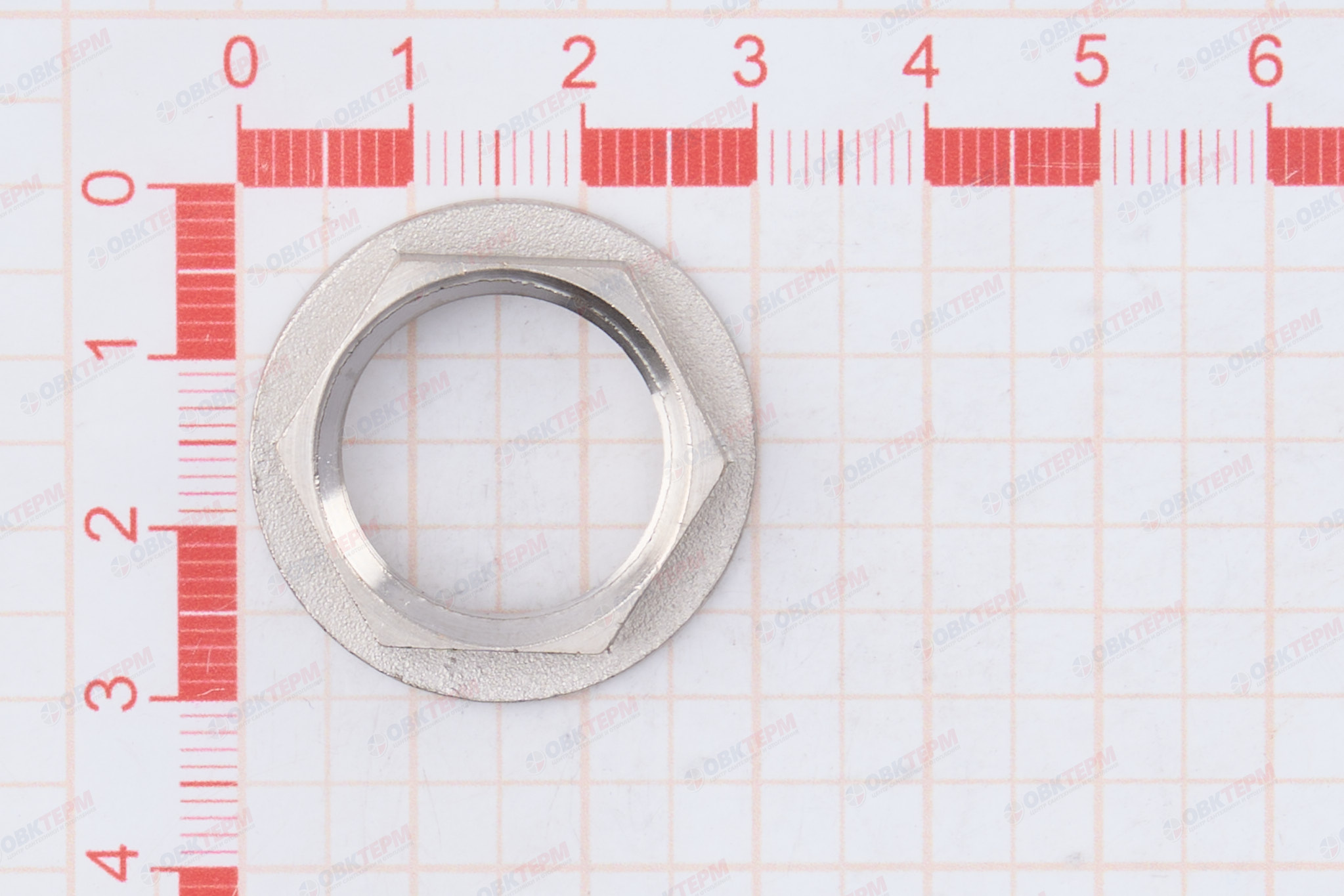 Контргайка     1/2"   никель    Valtec   (550ящ/10шт) - миниатюра №6