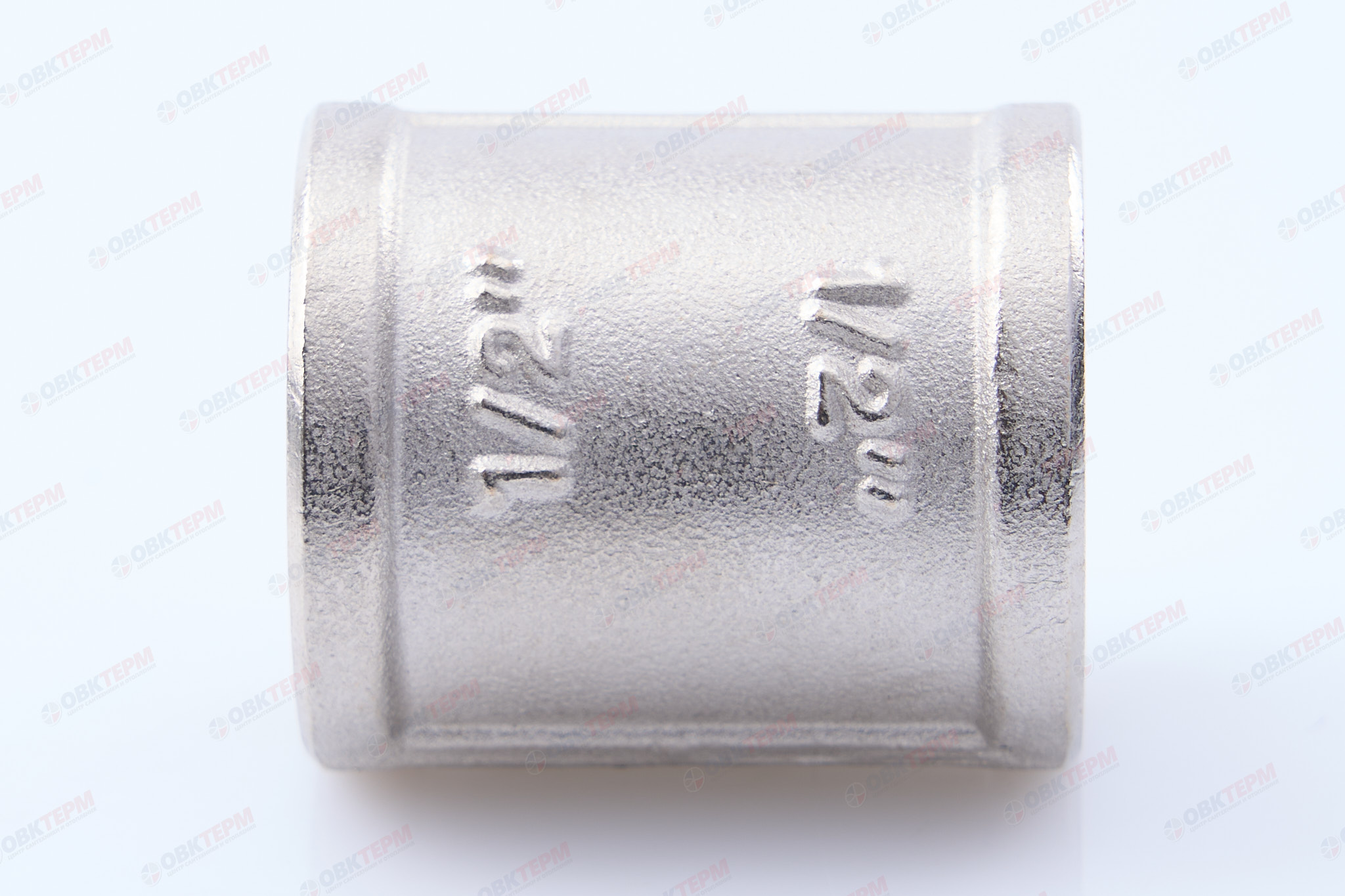 Муфта       1/2"  никель   (Valtec)   (180ящ/10шт) - Изображение №5