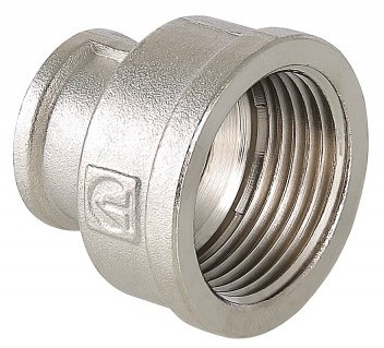Муфта       1/2" * 3/8"  никель   Valtec   (200ящ/10шт) - миниатюра №6