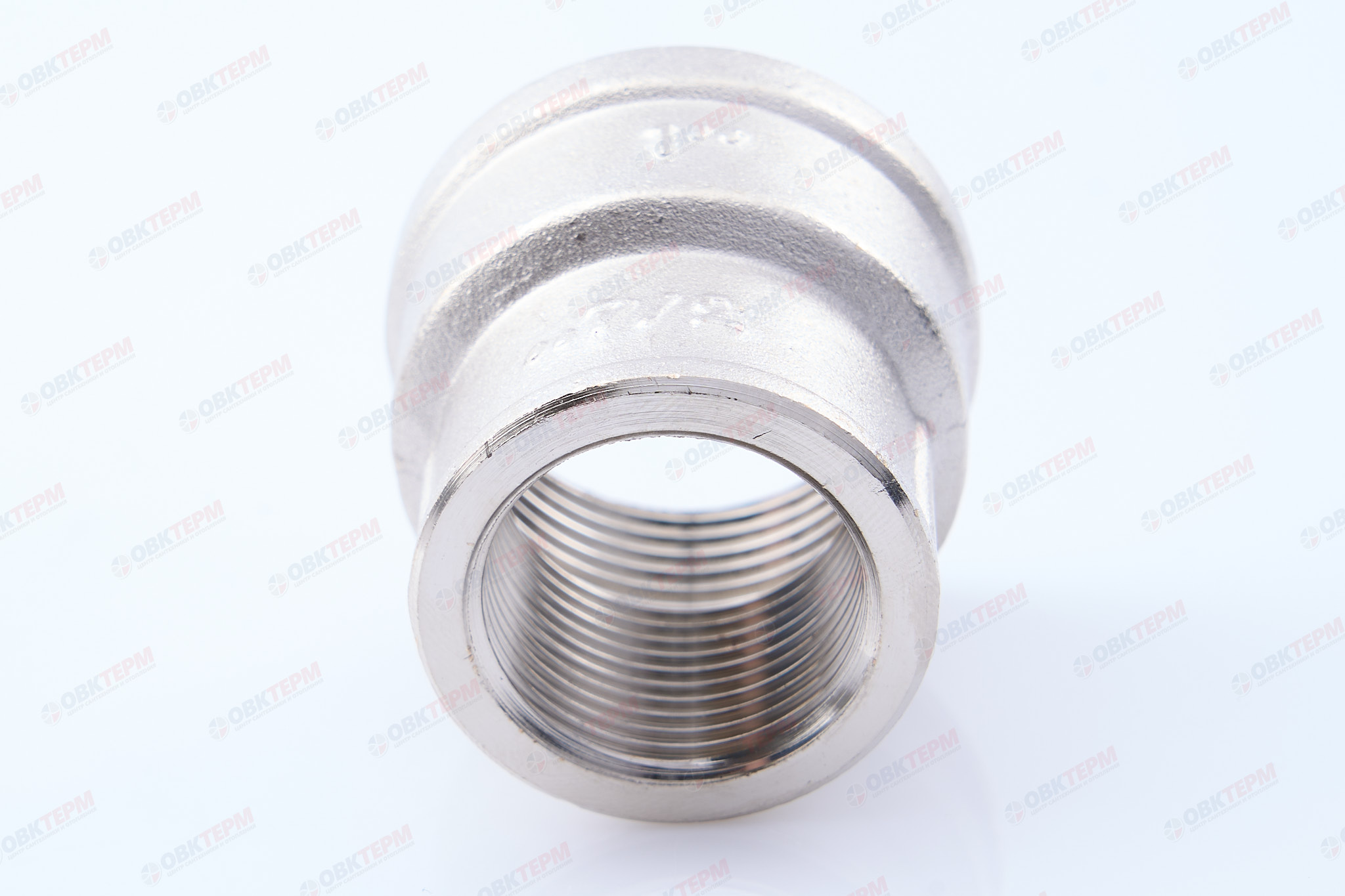Муфта      1" в - 3/4"в  никель   Valtec   (80ящ/10шт) - миниатюра №8