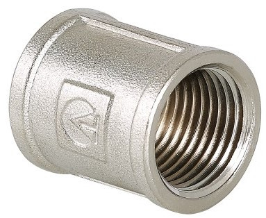 Муфта     1 1/4"                  никель  (Valtec) - Изображение №4