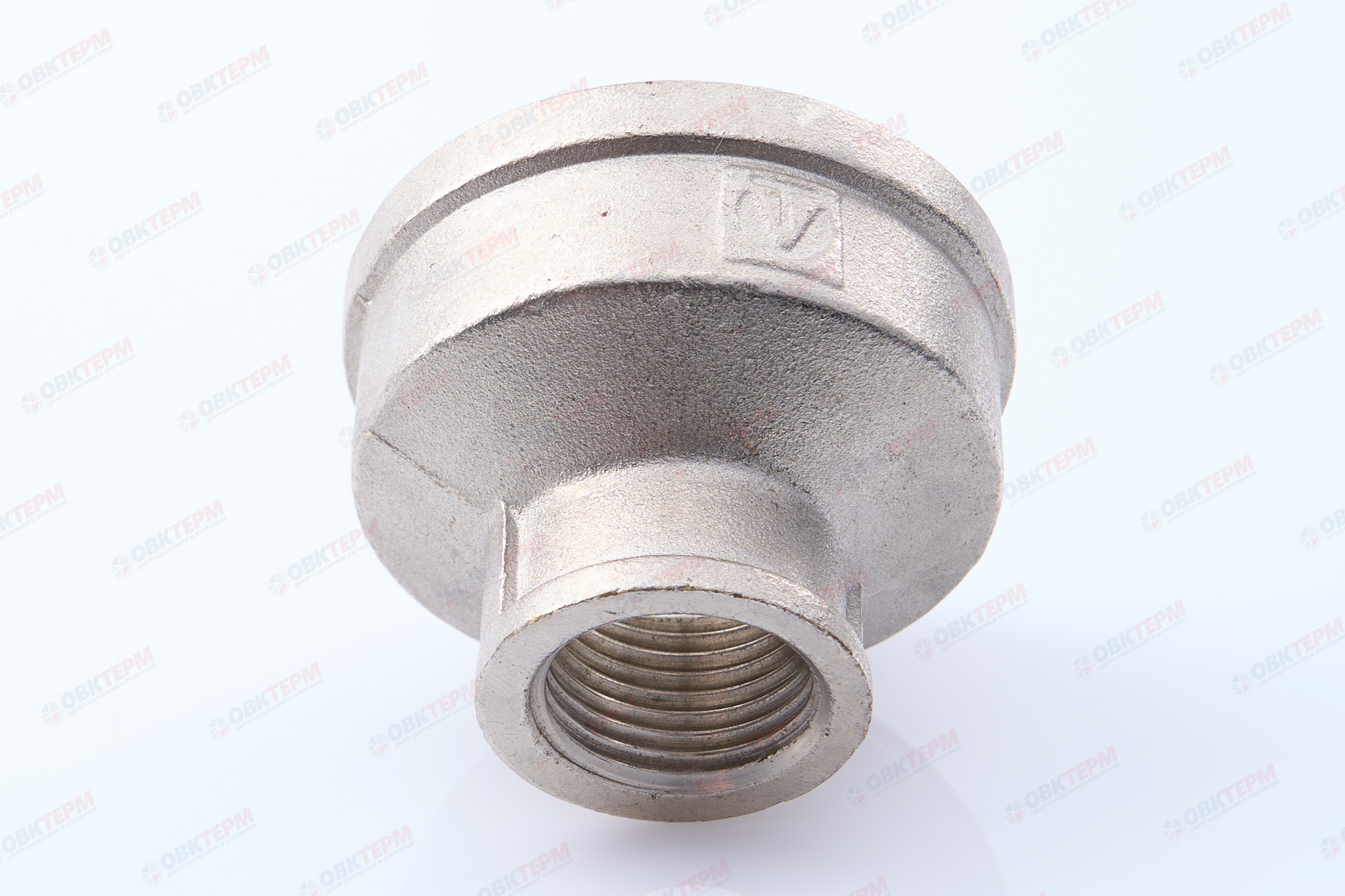 Муфта     1 1/4"в  -  1/2"в        никель   (Valtec) - миниатюра №7
