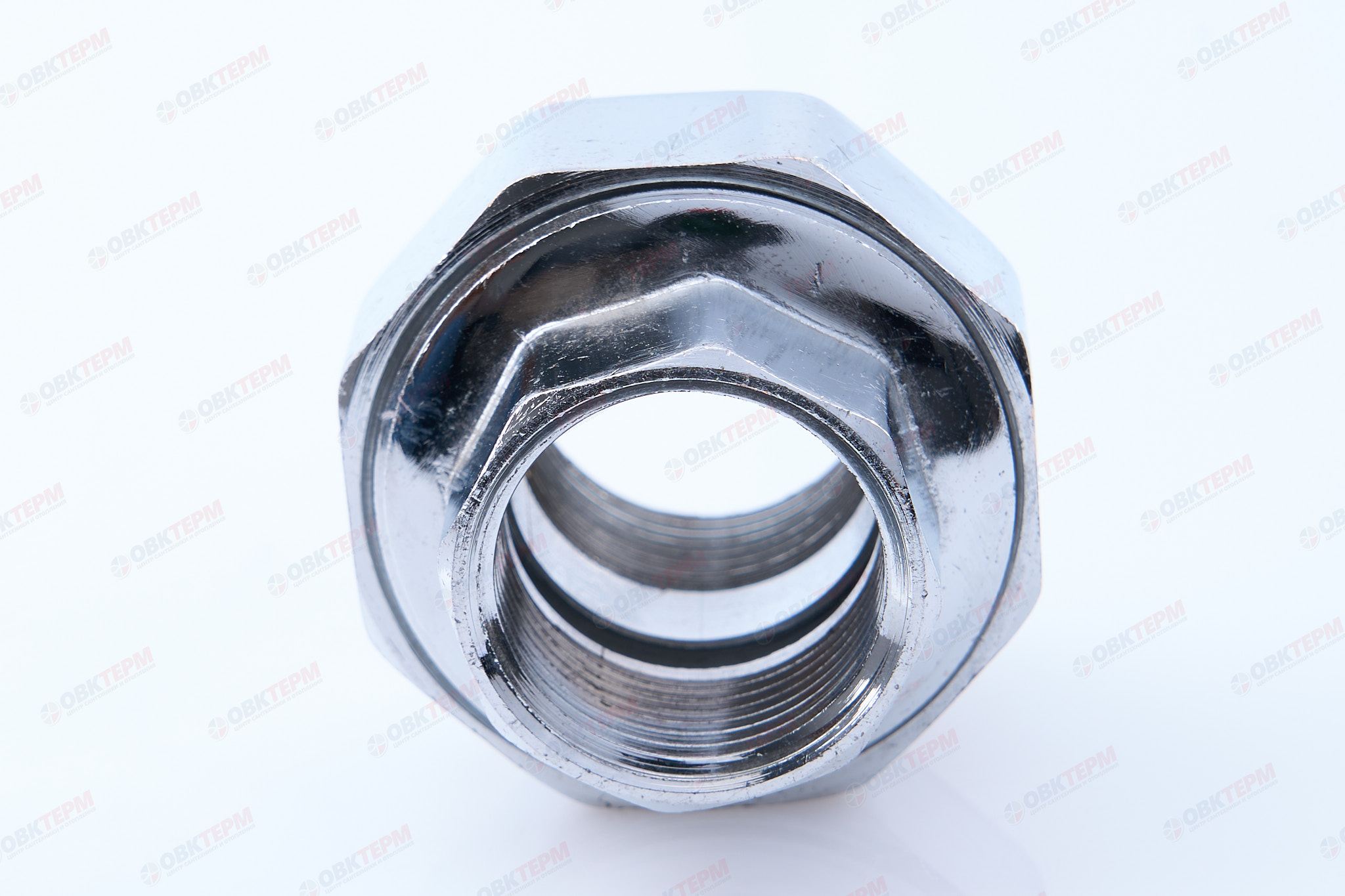 Американка    Valtec   3/4" хром  BB   прямая       (/5шт) - Изображение №5