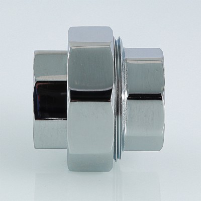 Американка    Valtec   3/4" хром  BB   прямая       (/5шт) - Изображение №2