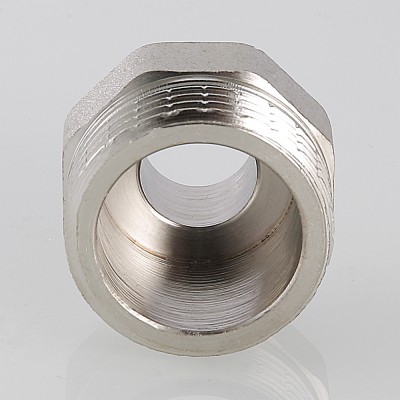 Ниппель      3/4" н  -  1/2" н  никель   (Valtec)   (220ящ/10шт) - Изображение №3