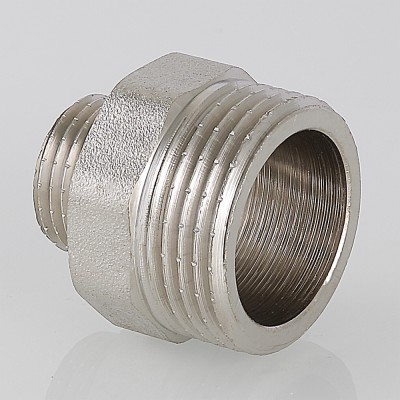 Ниппель      3/4" н  -  1/2" н  никель   (Valtec)   (220ящ/10шт) - Изображение №4