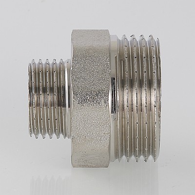 Ниппель      3/4" н  -  1/2" н  никель   (Valtec)   (220ящ/10шт) - Изображение №5
