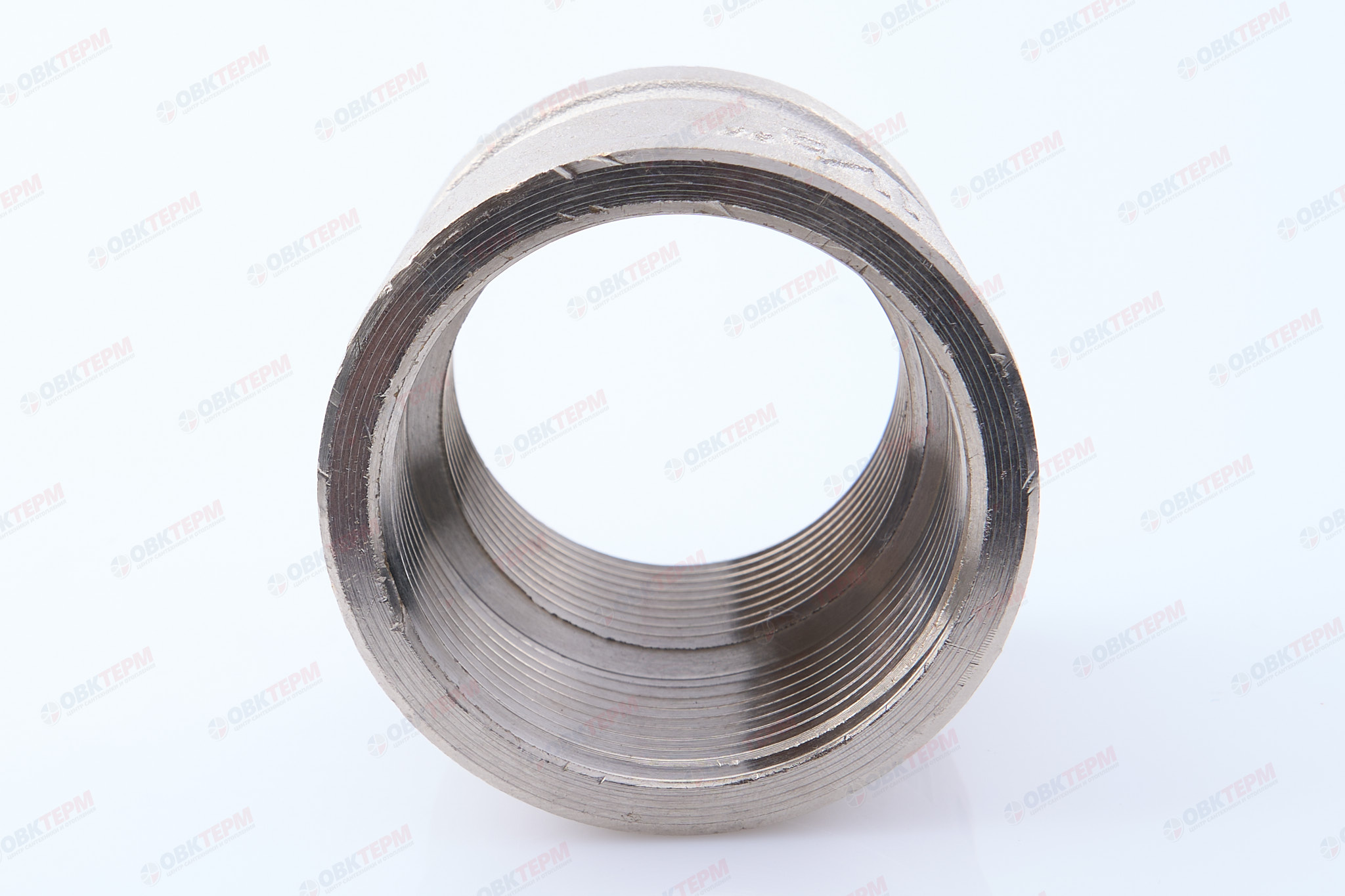 Ниппель   1 1/2" - 1 1/4"   никель  (Valtec) - миниатюра №10