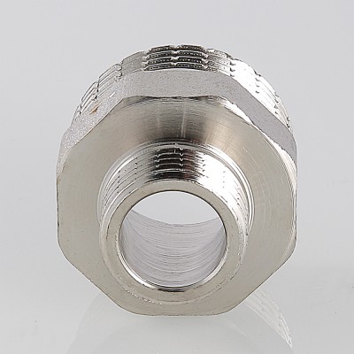 Ниппель   1 1/2" - 1 1/4"   никель  (Valtec) - миниатюра №6