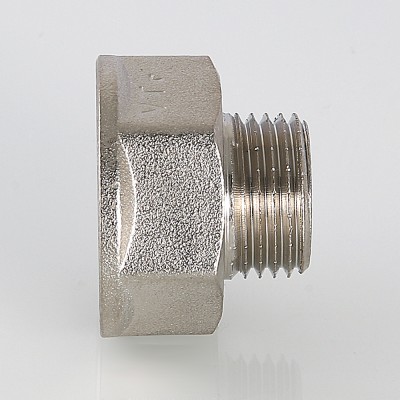 Переходник     1/2" в  -  3/8" н     никель     (Valtec)    (10уп/350ящ) - Изображение №4