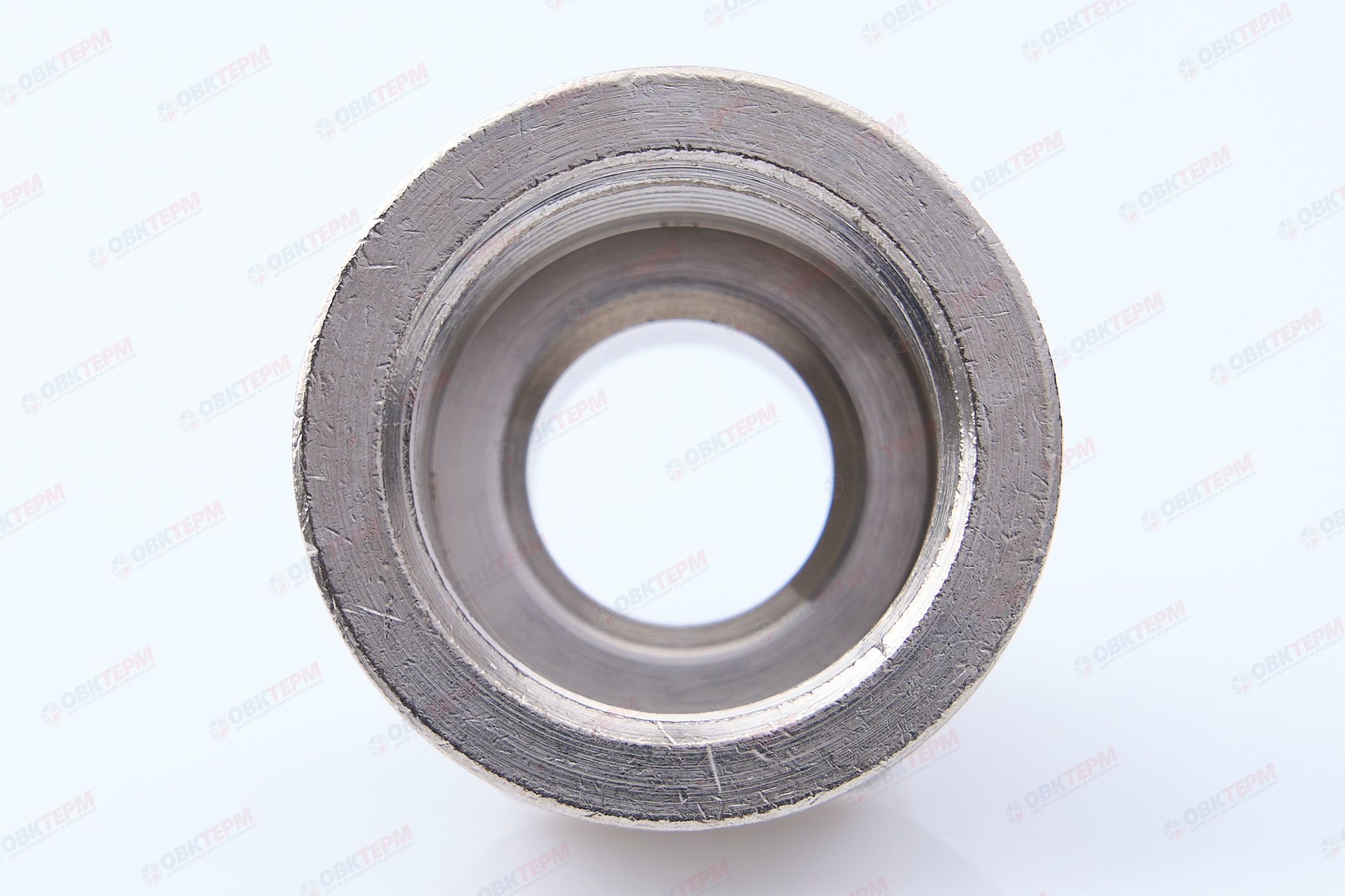 Переходник     3/4" в  -  1/2" н     никель     (Valtec)   (170ящ/10шт) - миниатюра №10
