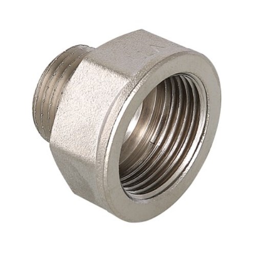 Переходник     3/4" в  -  1/2" н     никель     (Valtec)   (170ящ/10шт) - Изображение №2