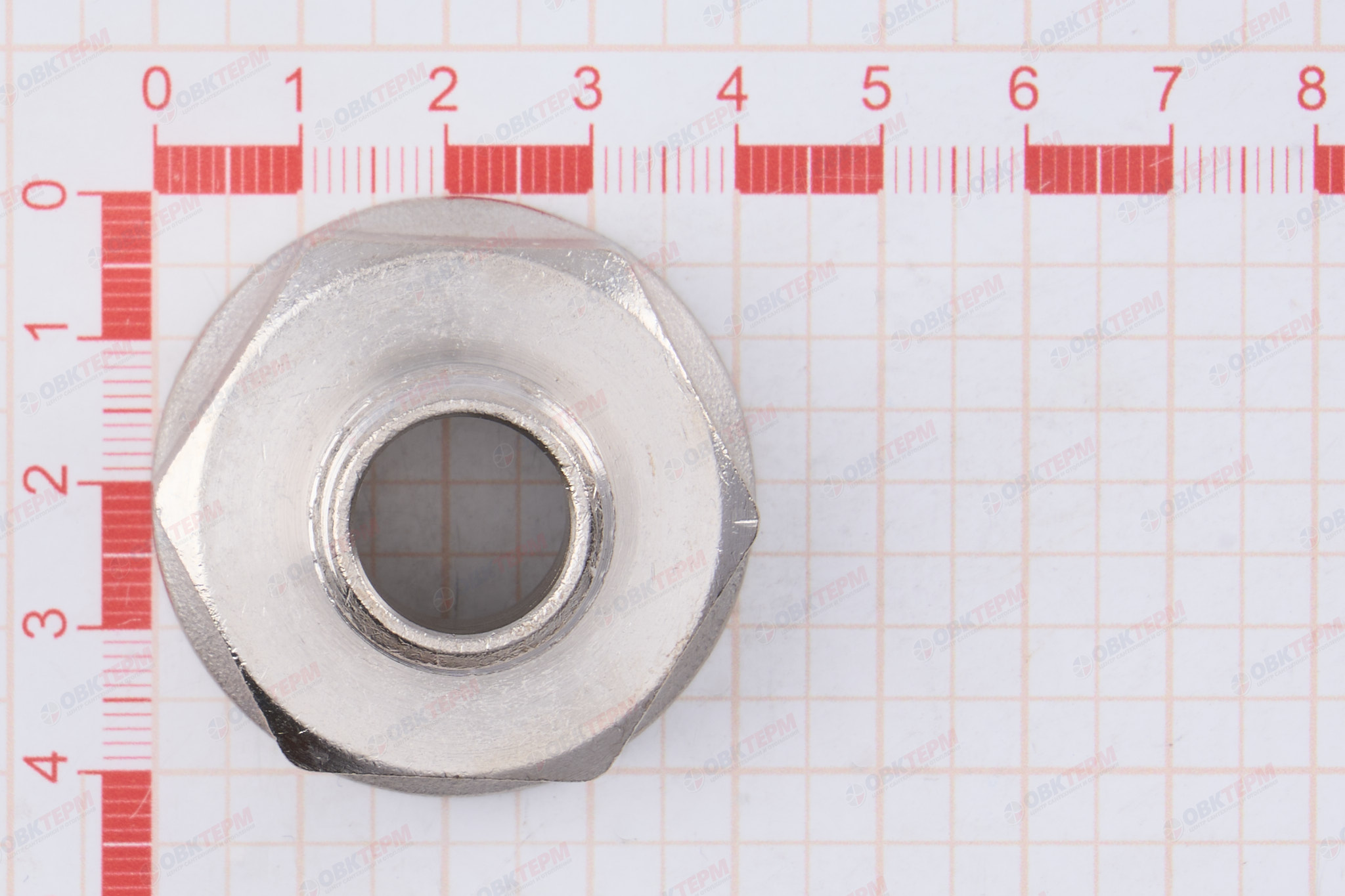 Переходник    1" в  -  1/2" н          никель  (Valtec)   (140ящ/10шт) - миниатюра №9