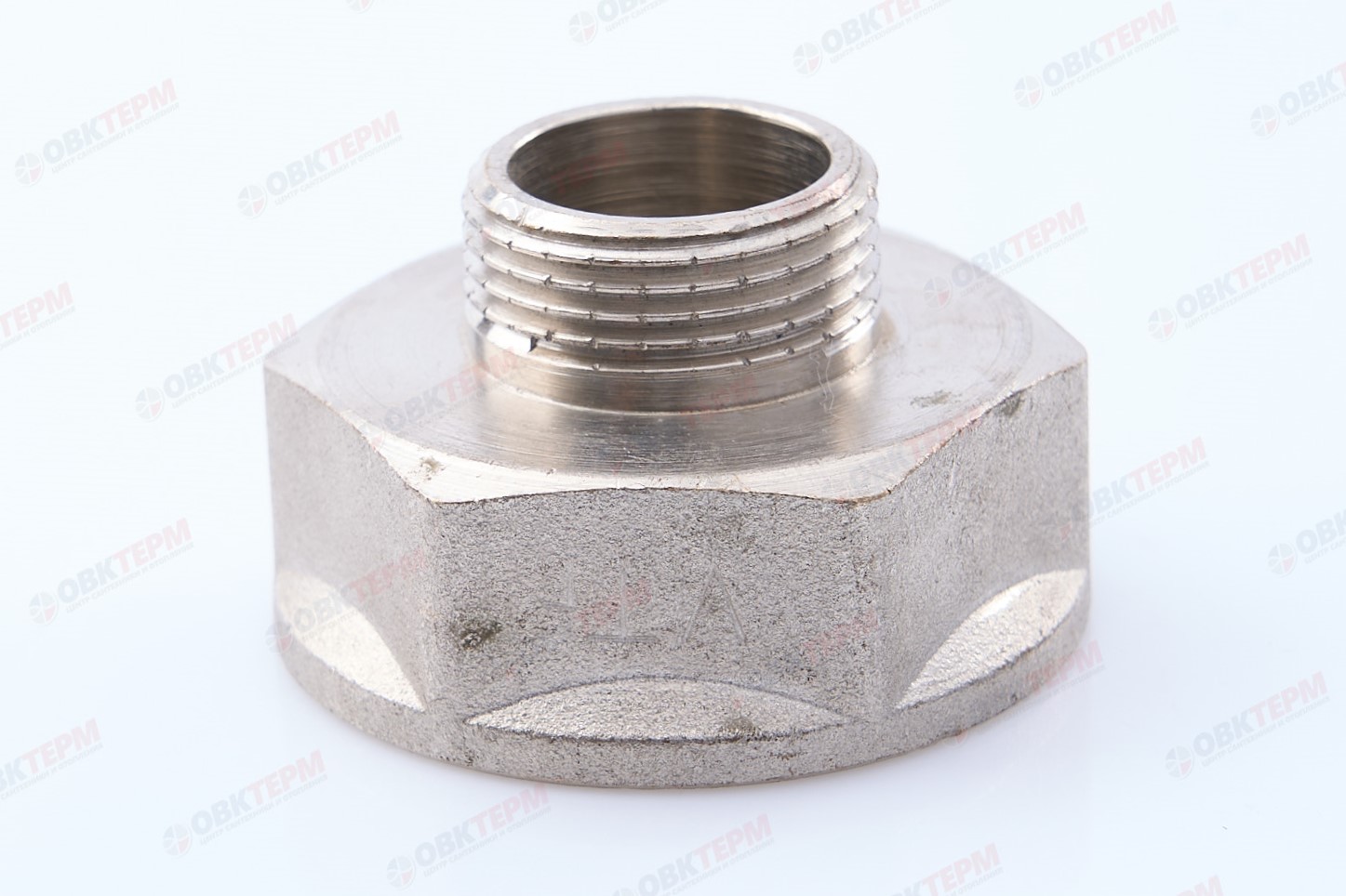 Переходник   1 1/4" в  -   3/4" н     никель     (Valtec)   (/10шт) - Изображение №1