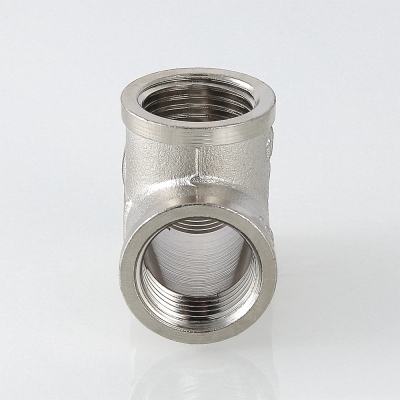 Тройник     1/2" ввв      никель  (Valtec)   (100ящ/10шт) - Изображение №3