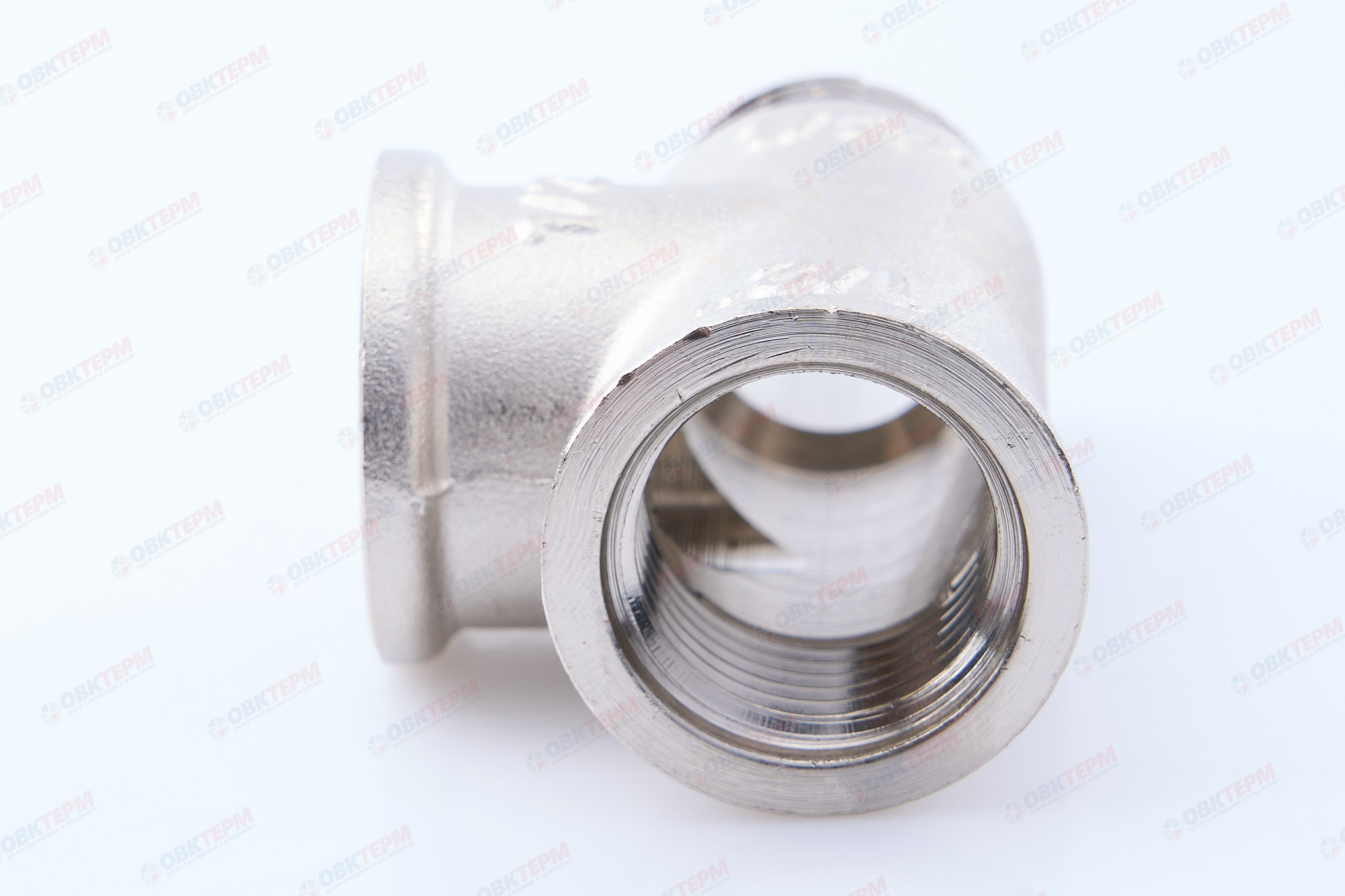 Тройник     1/2" ввн      никель   (Valtec)   (100ящ/10шт) - миниатюра №8