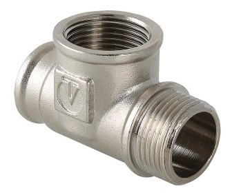 Тройник     1/2" ввн      никель   (Valtec)   (100ящ/10шт) - Изображение №5