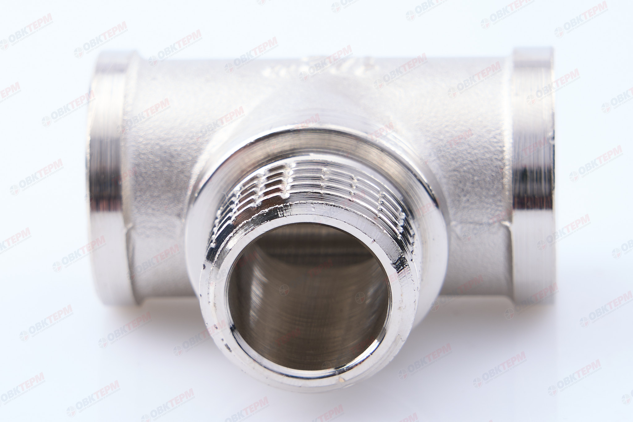 Тройник     1/2" внв      никель  (Valtec)   (100ящ/10шт) - Изображение №5
