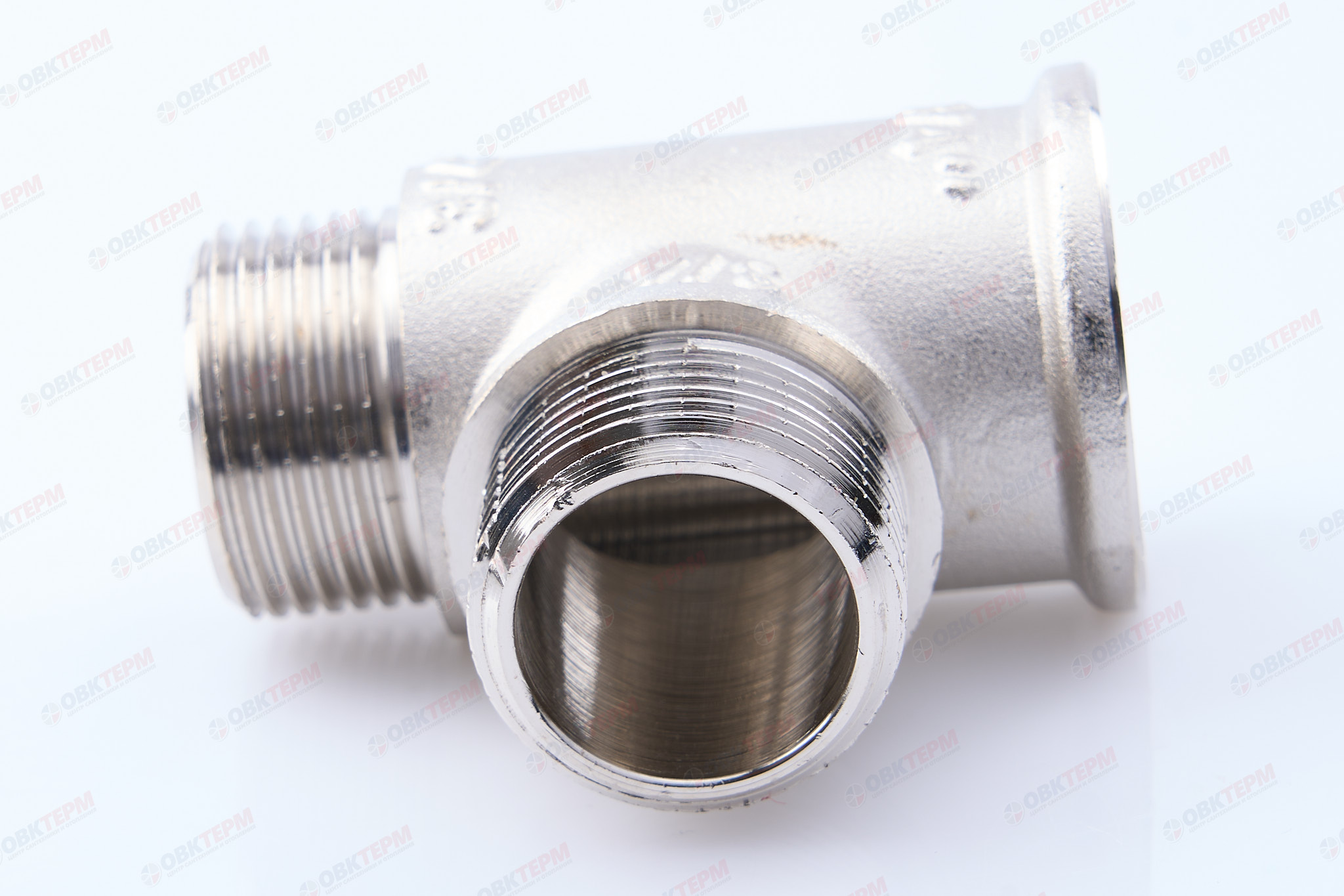 Тройник     3/4" внн      никель   (Valtec)     (10уп/50ящ) - миниатюра №6