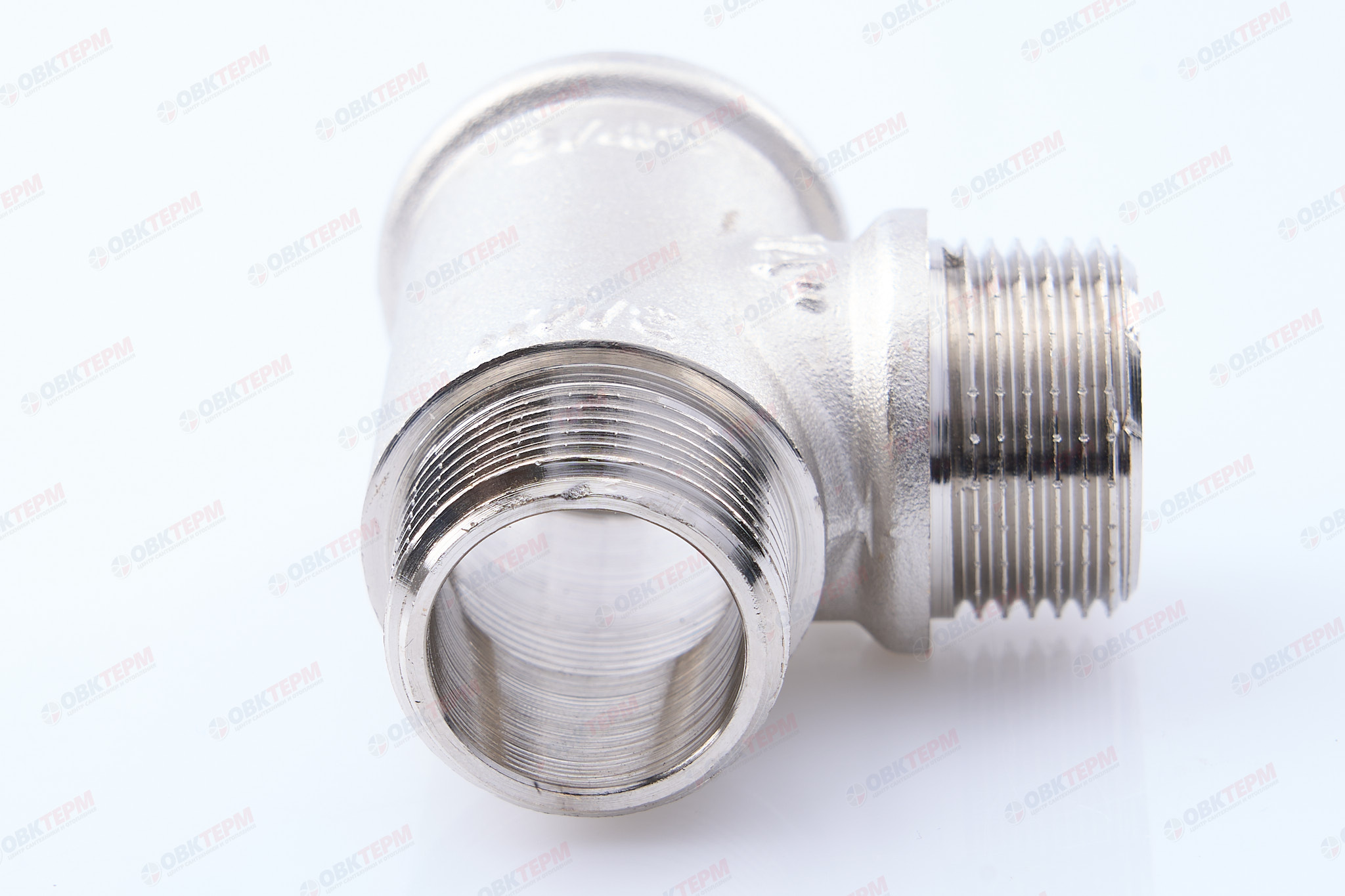 Тройник     3/4" внн      никель   (Valtec)     (10уп/50ящ) - миниатюра №8