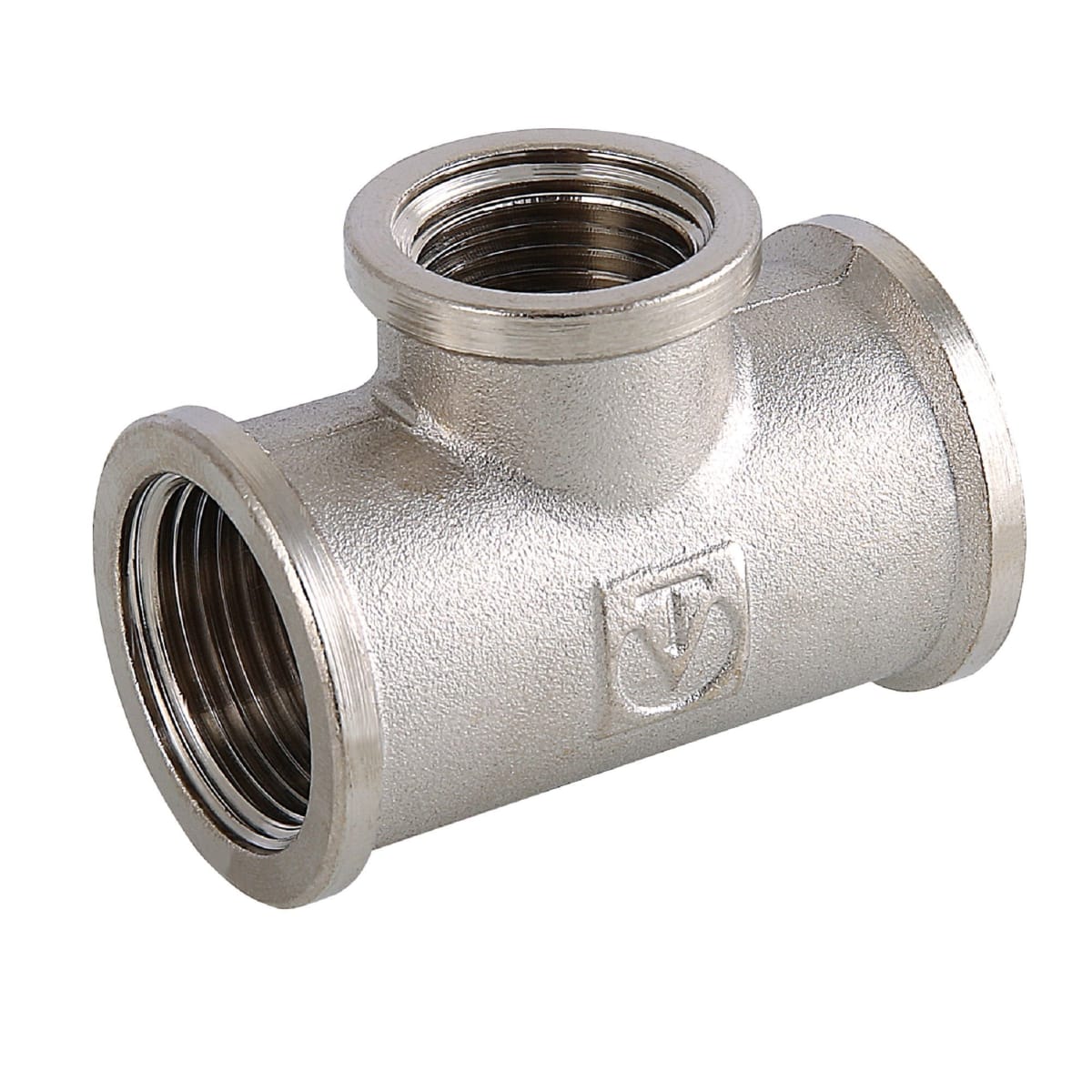 Тройник   1"- 3/4 -1" ввв      никель   (Valtec)     (5уп/30ящ) - Изображение №2
