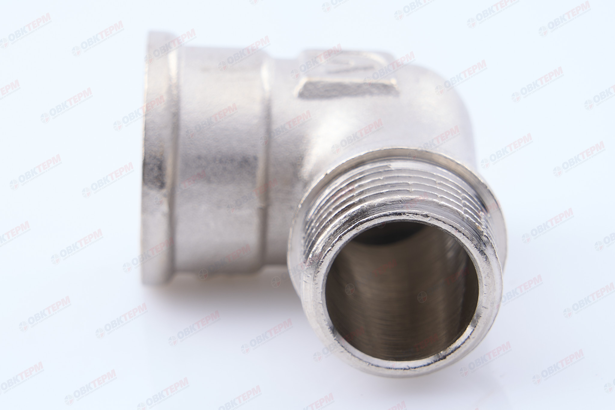 Угол     1/2" вн      никель (Valtec)   (120ящ/10шт) - миниатюра №6