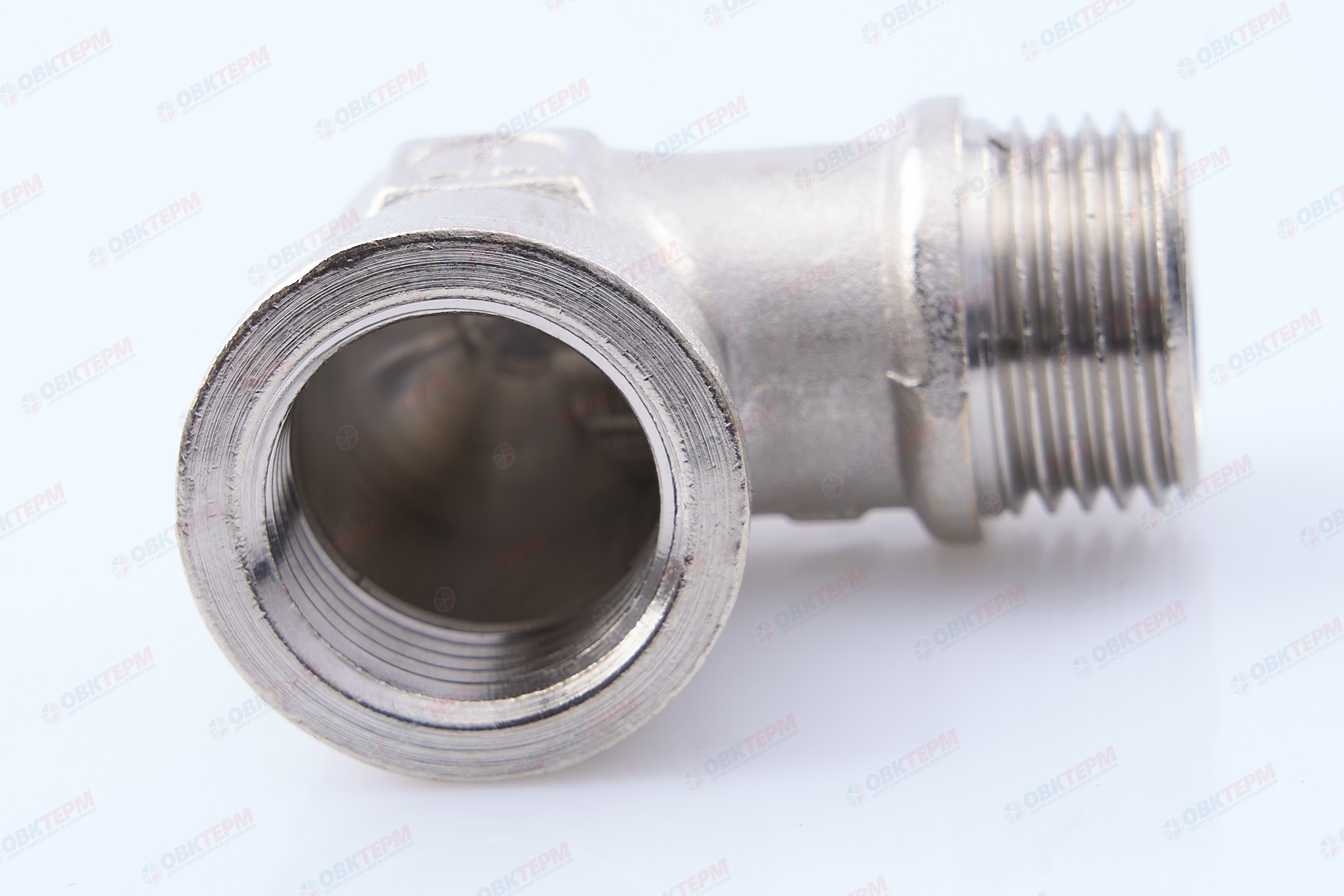 Угол     1/2" вн      никель (Valtec)   (120ящ/10шт) - миниатюра №7
