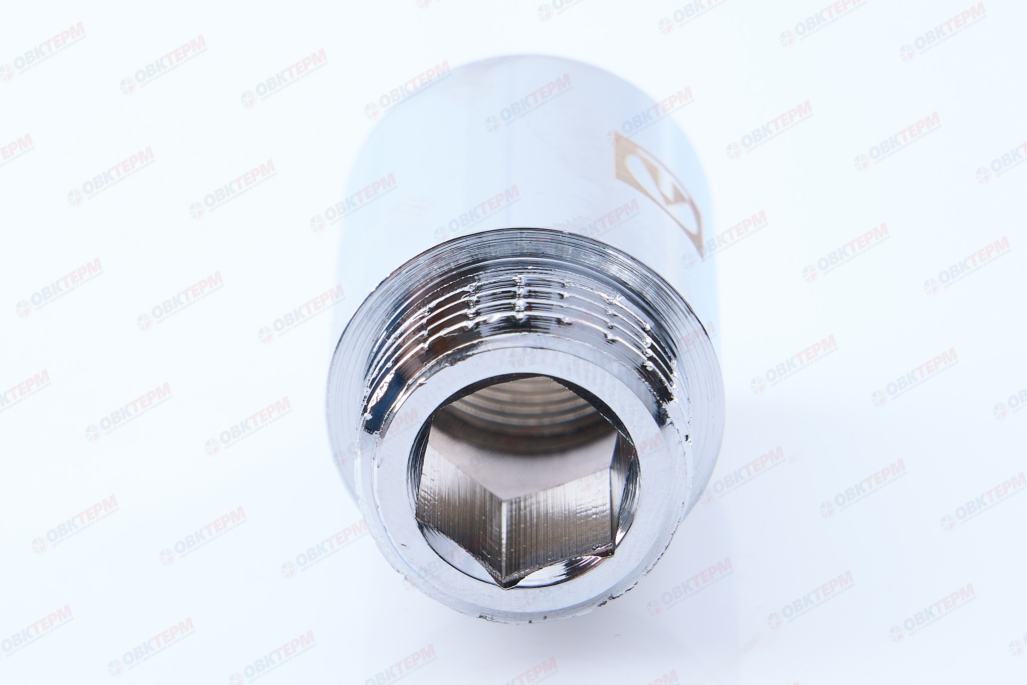 Удлинитель     1/2" вн *30 мм     хром (Valtec)   (/10шт) - миниатюра №7