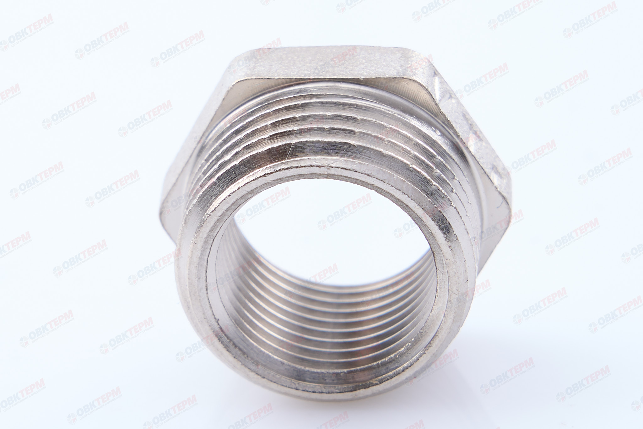 Футорка       1/2"н  -  3/8"в    никель   (Valtec)   (450ящ/10шт) - миниатюра №6