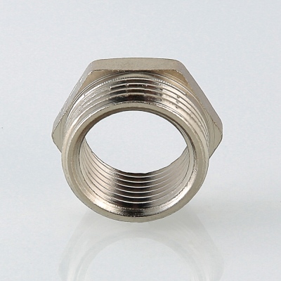 Футорка     1 1/4"н  -   1/2"в         никель   (Valtec) - Изображение №4