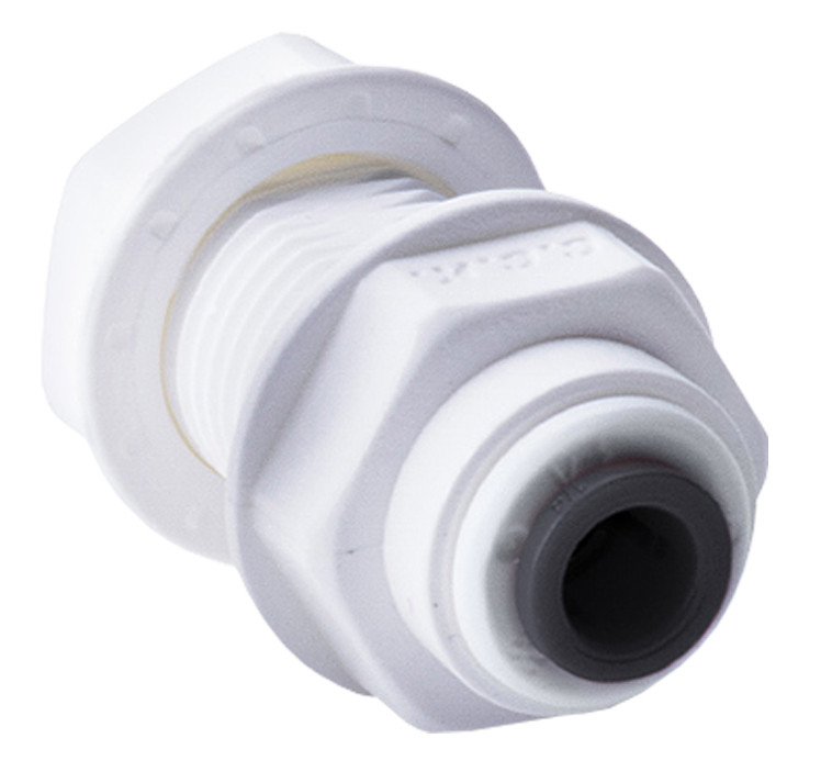 Барьер   Фитинг выходной  1/4"- 1/4"QF, черный  (1 шт) - Изображение №1