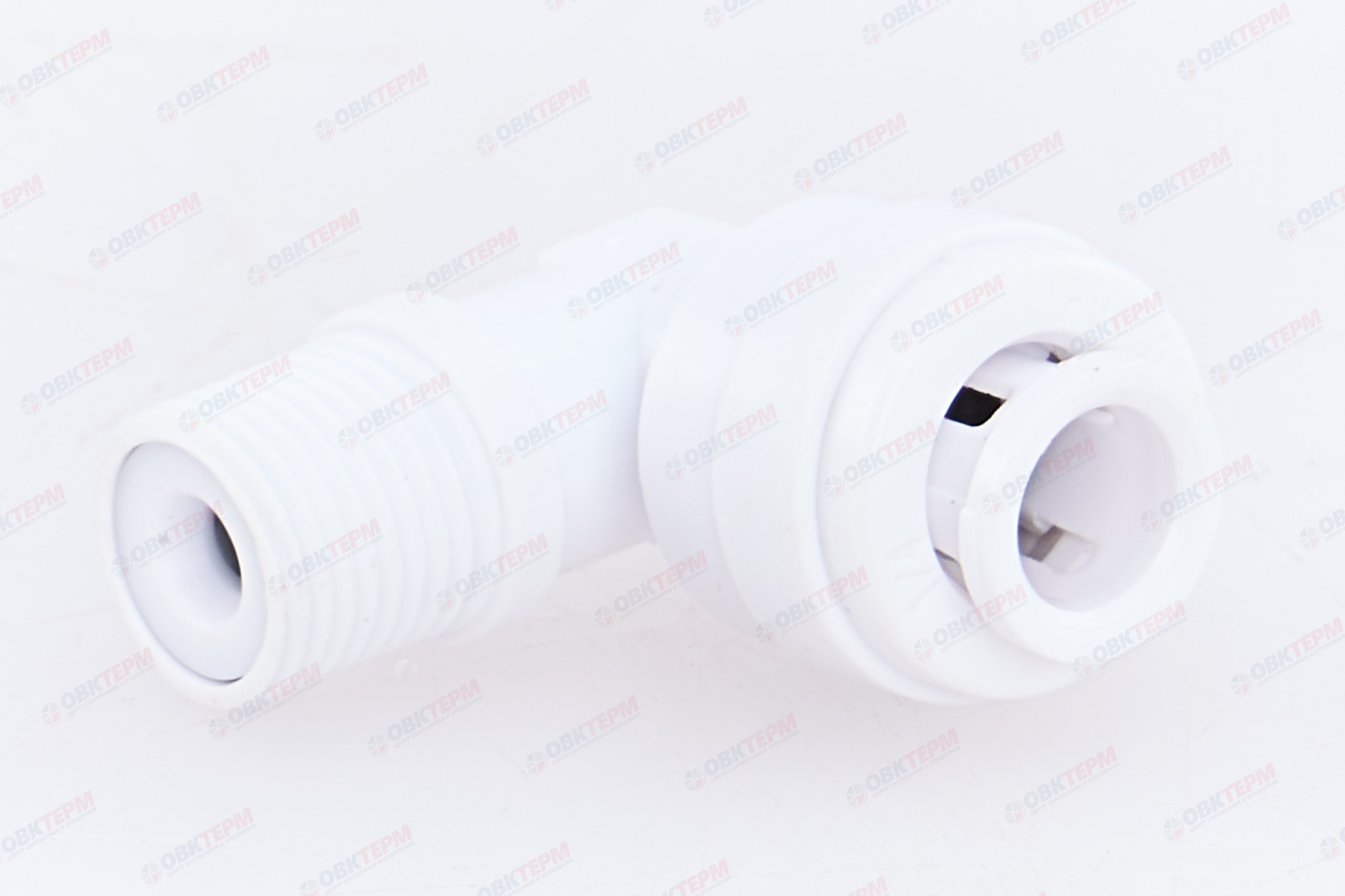 Барьер   Фитинг угловой с обратным клапаном  1/8"-QF 1/4"  (1 шт) - Изображение №1