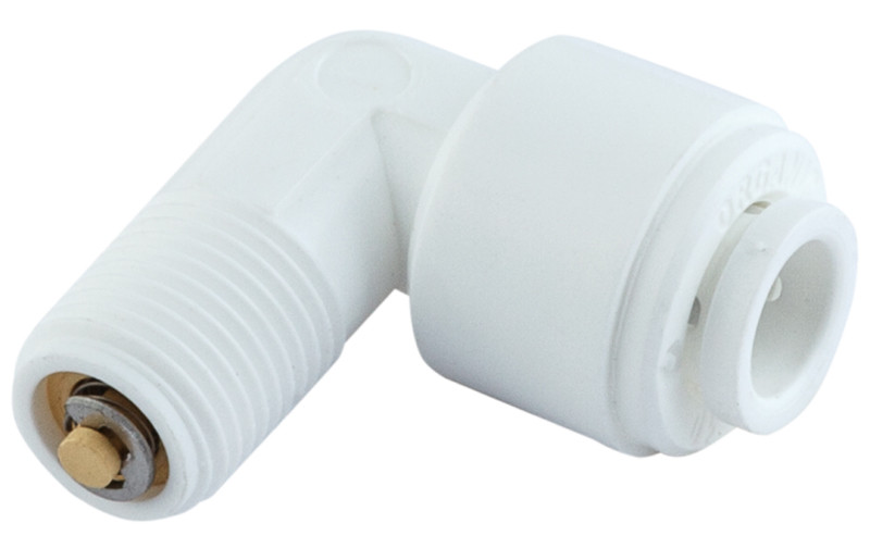 Барьер   Фитинг угловой с обратным клапаном  1/8"-QF 1/4"  (1 шт) - Изображение №2