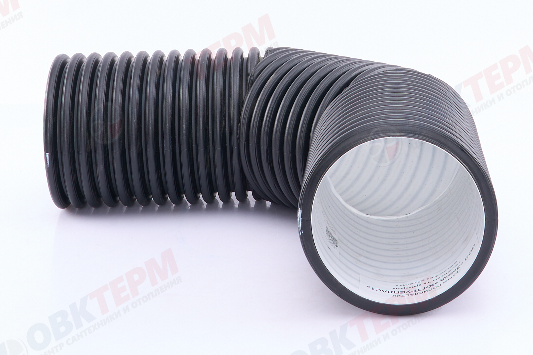 Отвод  КОРСИС DN/OD  160*  90*      SN 8 гоф - Изображение №4