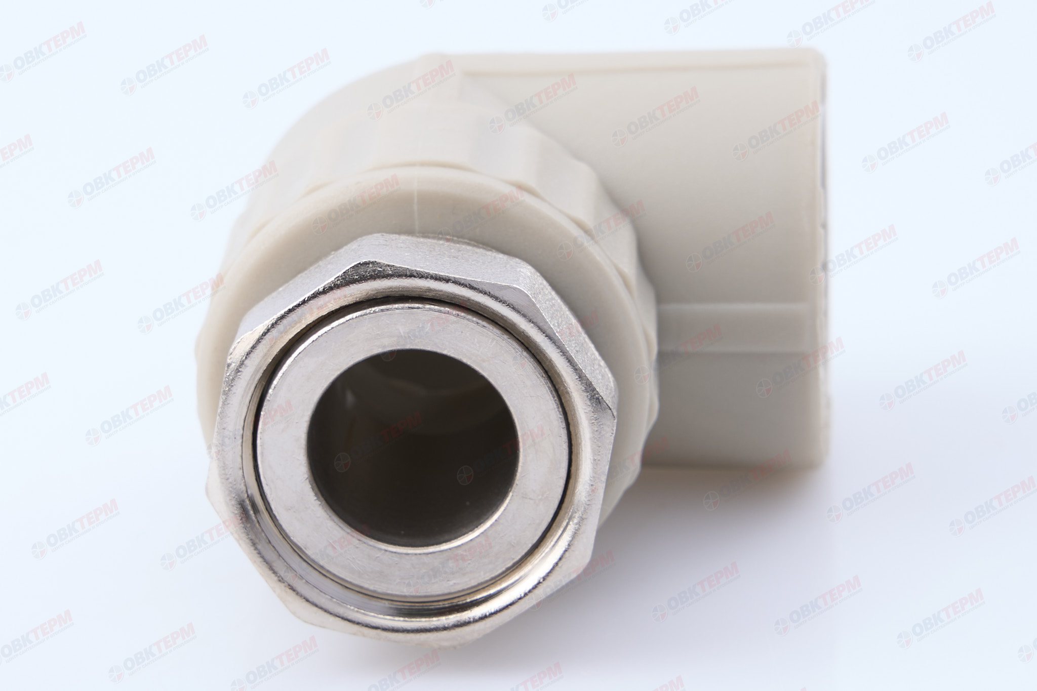 НВ СНГ 25 * 3/4"    угловая     БЕЛАЯ PP-R      (RTP)    (80/20) - Изображение №2