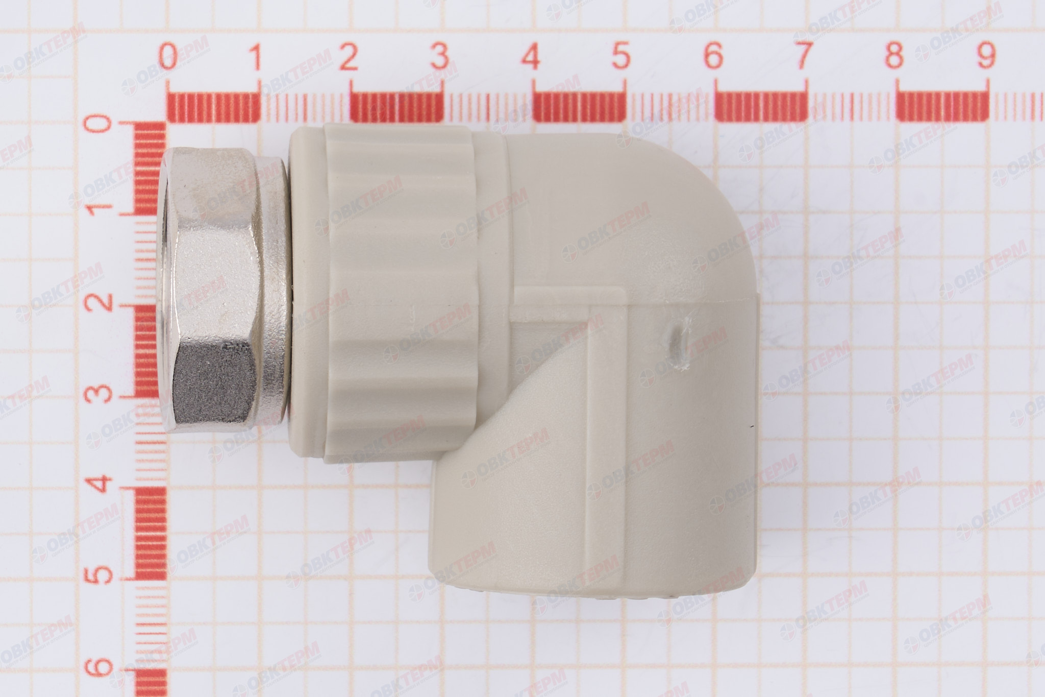 НВ СНГ 25 * 3/4"    угловая     БЕЛАЯ PP-R      (RTP)    (80/20) - Изображение №4