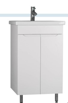 Комплект мебели 2 в 1: Тумба напольная  502 Толедо с умывальнико Breeze 50 - Изображение №1