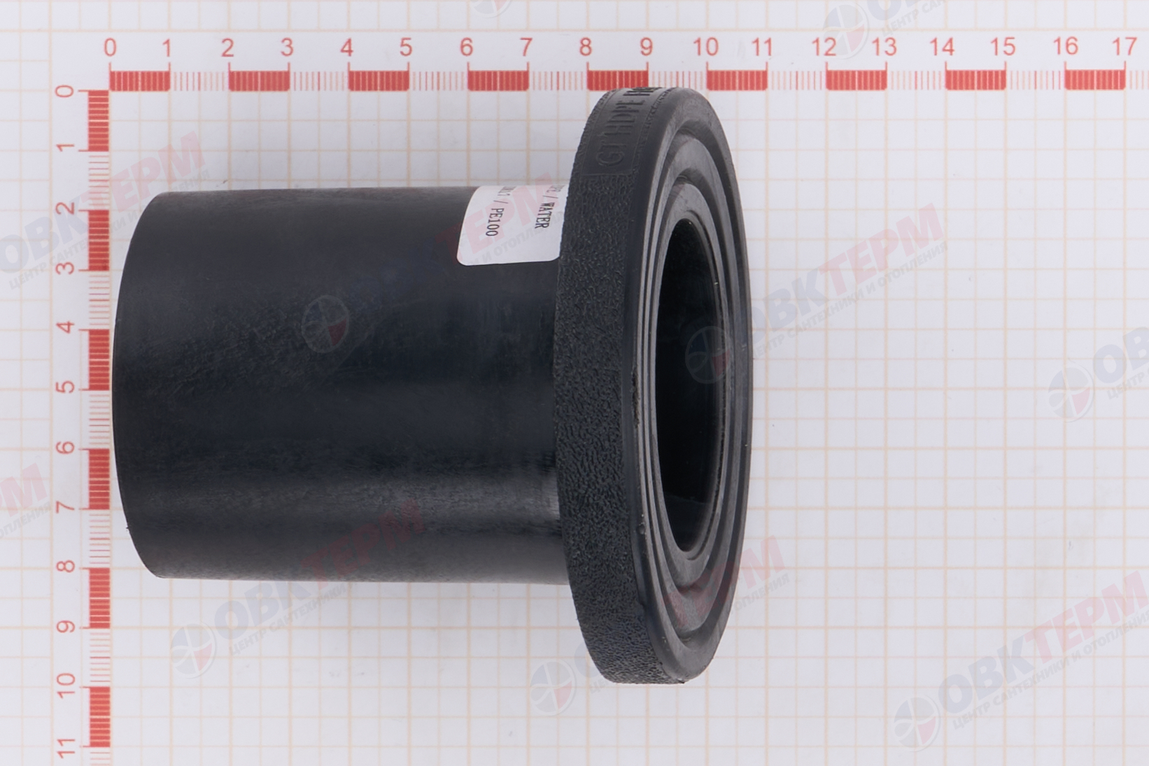 Втулка под фланец литая ПЭ100  sdr17 ф63 - миниатюра №8