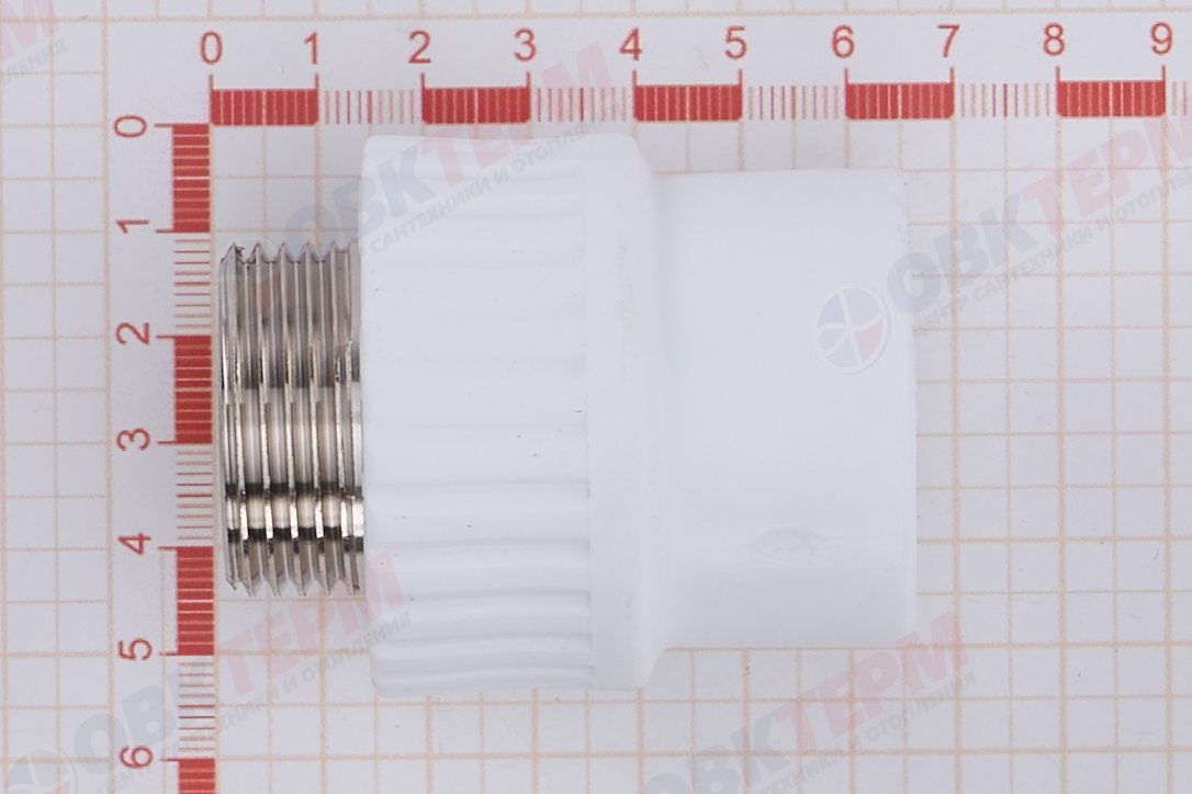 МРН  32 *1"    БЕЛАЯ PP-R    (RTP)    (60/15) - миниатюра №6