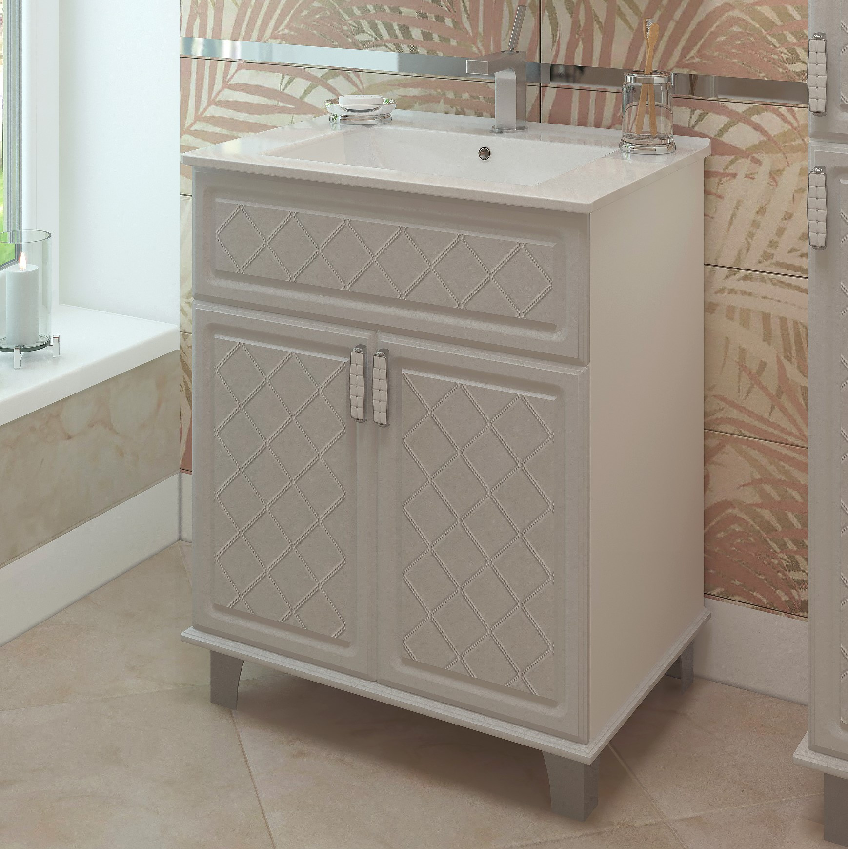 Тумба EvaGold 65-2 "Valencia"  (ум Оскар 650) - изображение №1