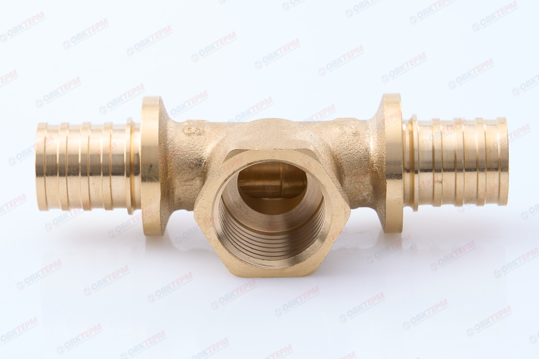 Тройник  аксиальный 20-2,8 х 1/2"в х 20-2,8       TIM         (120/15шт) - Изображение №3