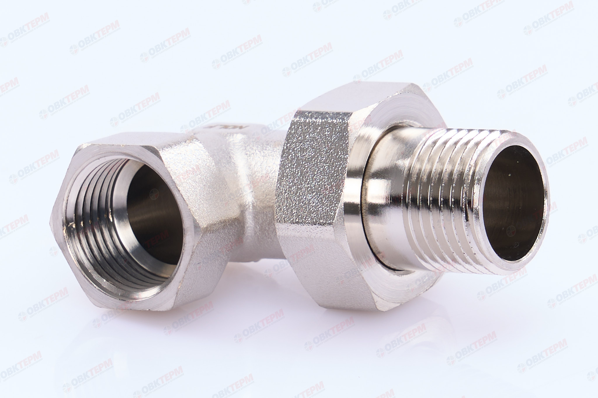 Американка   NOLF Classic    1/2"  угловая  никелированная     (720/144) - Изображение №2