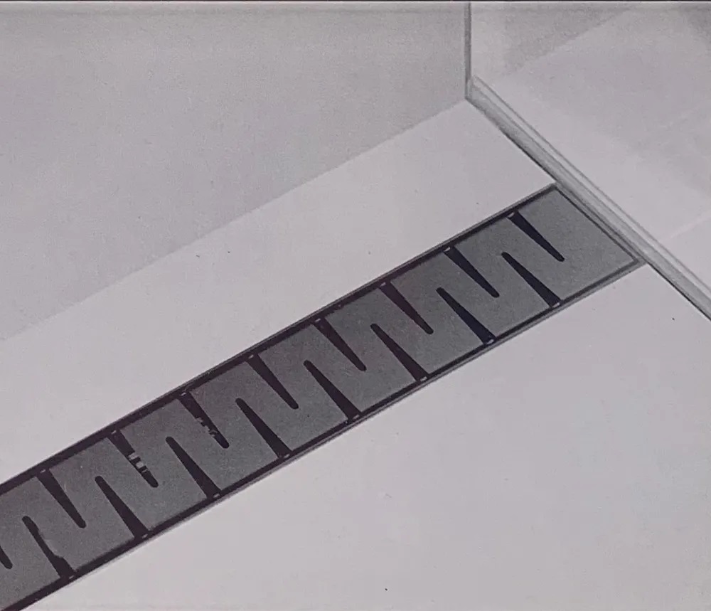 Трап-лоток 80 см черный цвет (сухой +гидрозатвор)TIM BAD468002BK (1шт/4шт упак) - миниатюра №2