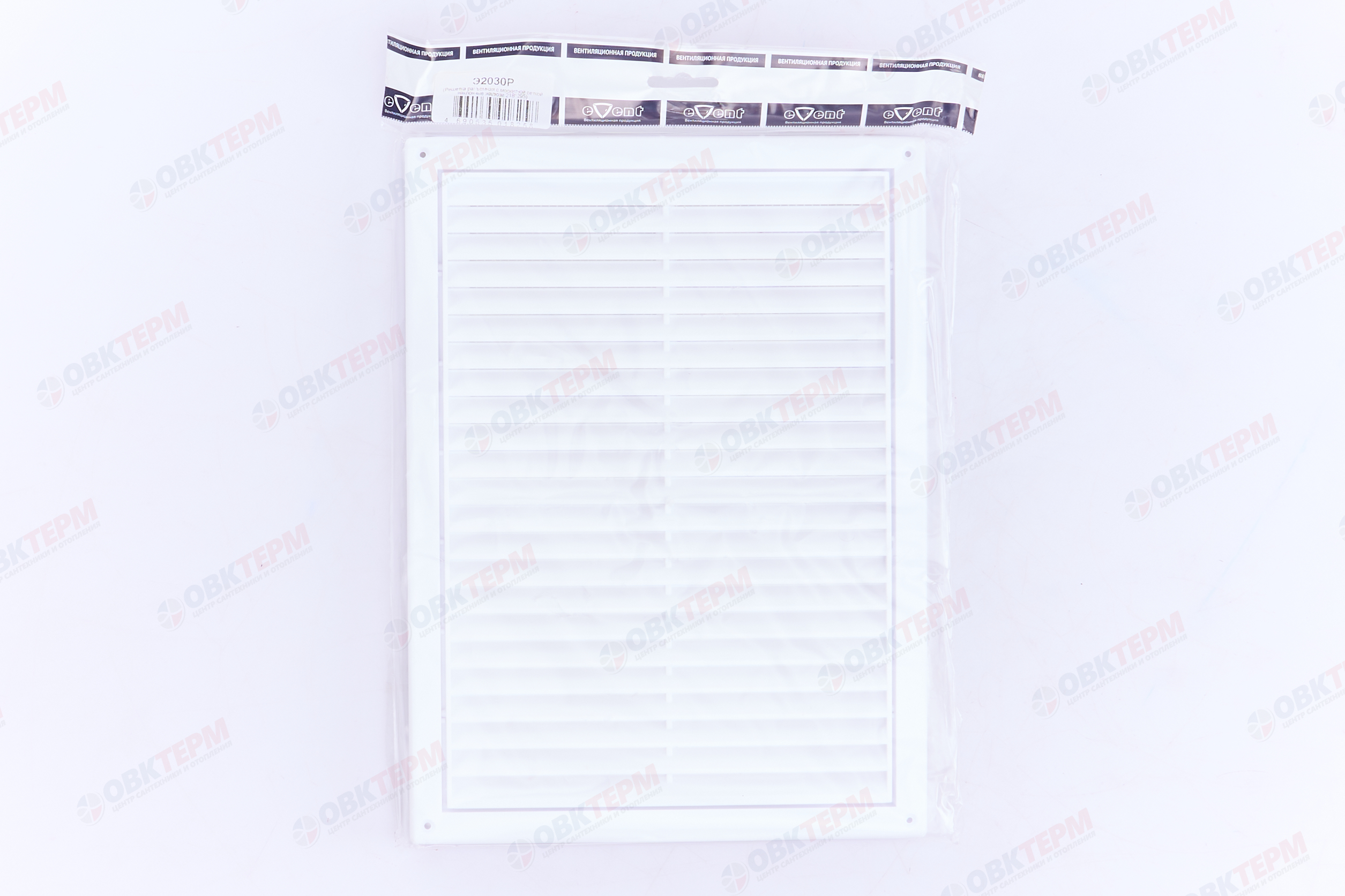 Решетка вентиляционная ЭР Ш218*В295 разъемная, с антимоскитной сеткой (35шт/уп) Эвент - миниатюра №6